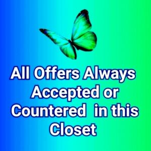 All Offers Always Accepted Or Countered In The Closet